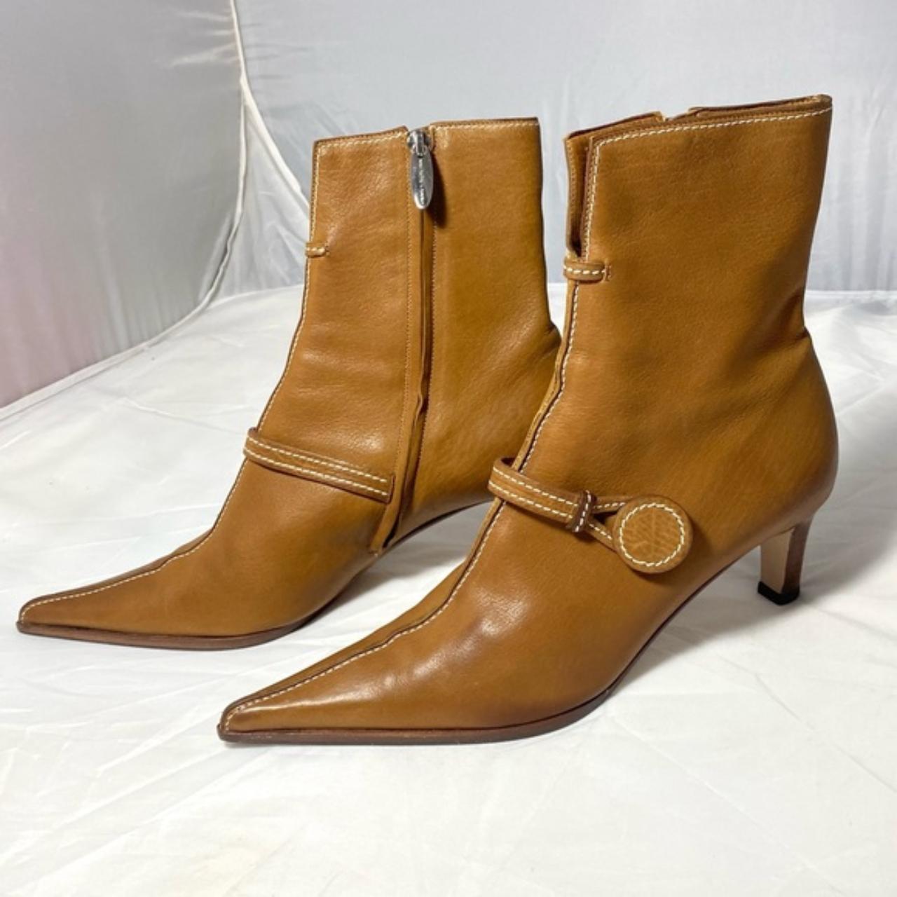 Product Image 1 - Sergio Rossi brown leather pointed