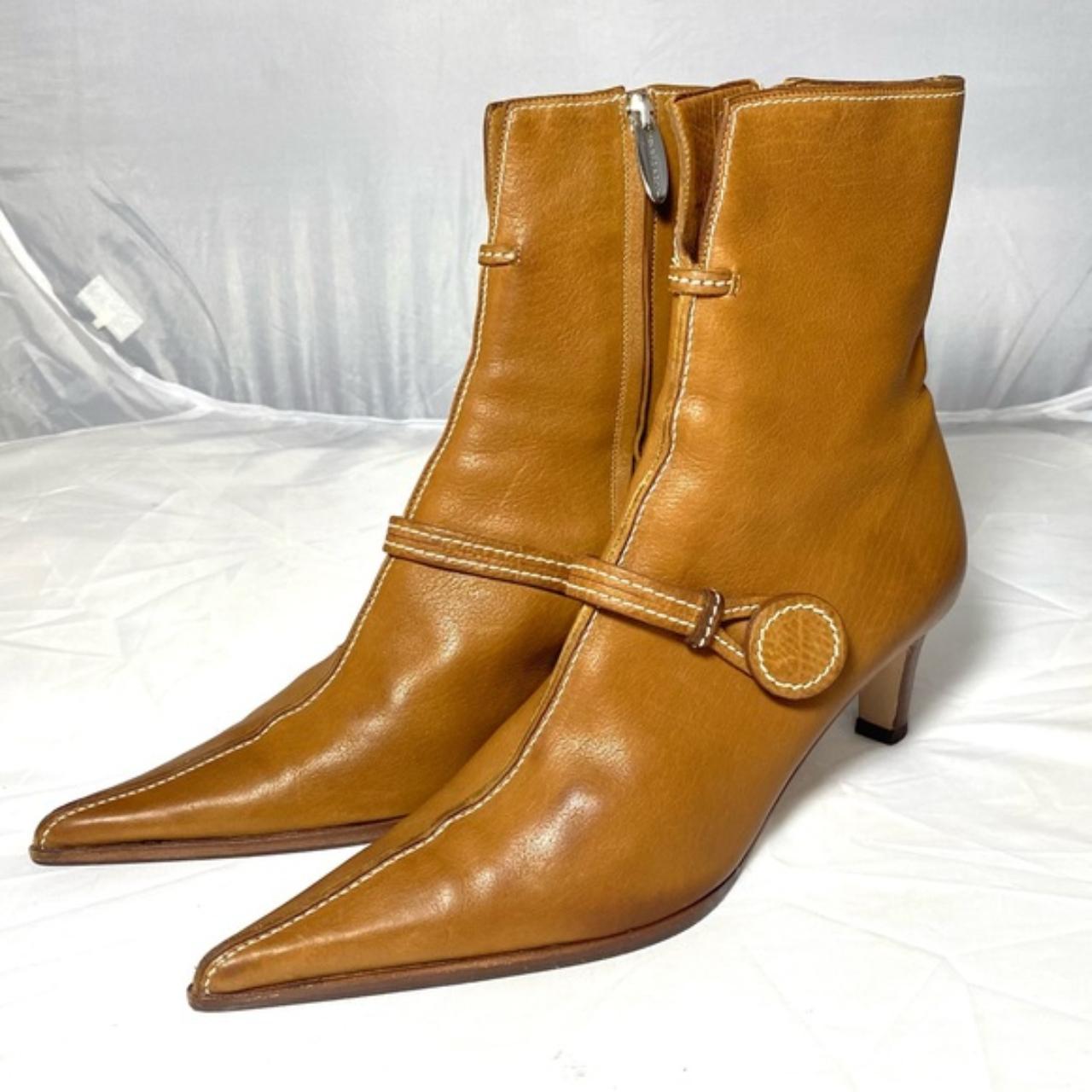 Product Image 4 - Sergio Rossi brown leather pointed