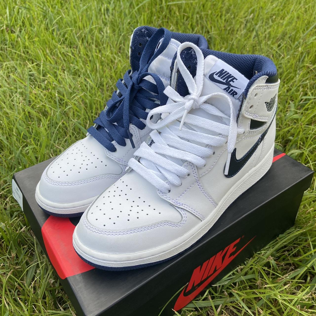 Jordan 1 retro metallic navy online