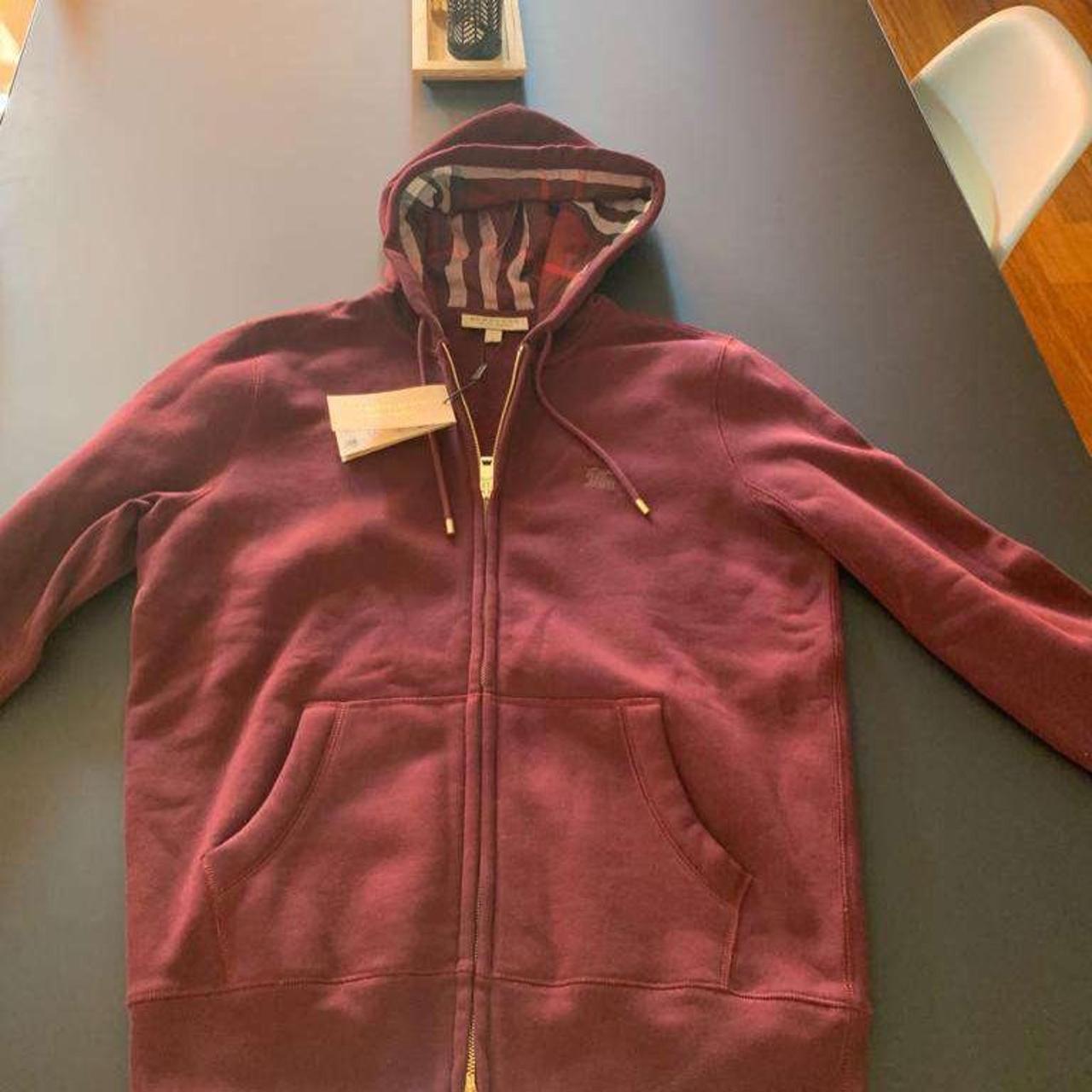 Burberry Zip Hoodie Brand New Size M