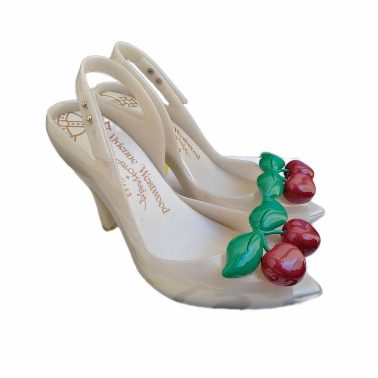 Rare Vivienne Westwood x Melissa cherry heels in | Depop