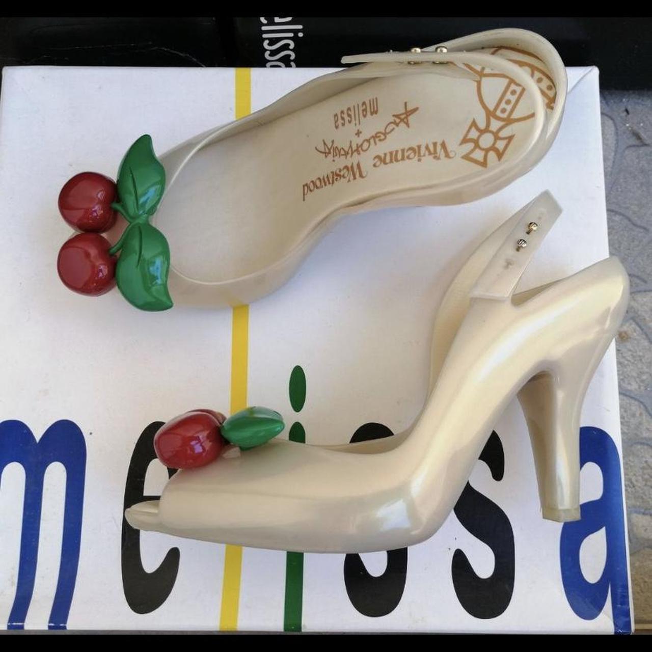 Rare Vivienne Westwood x Melissa cherry heels in | Depop