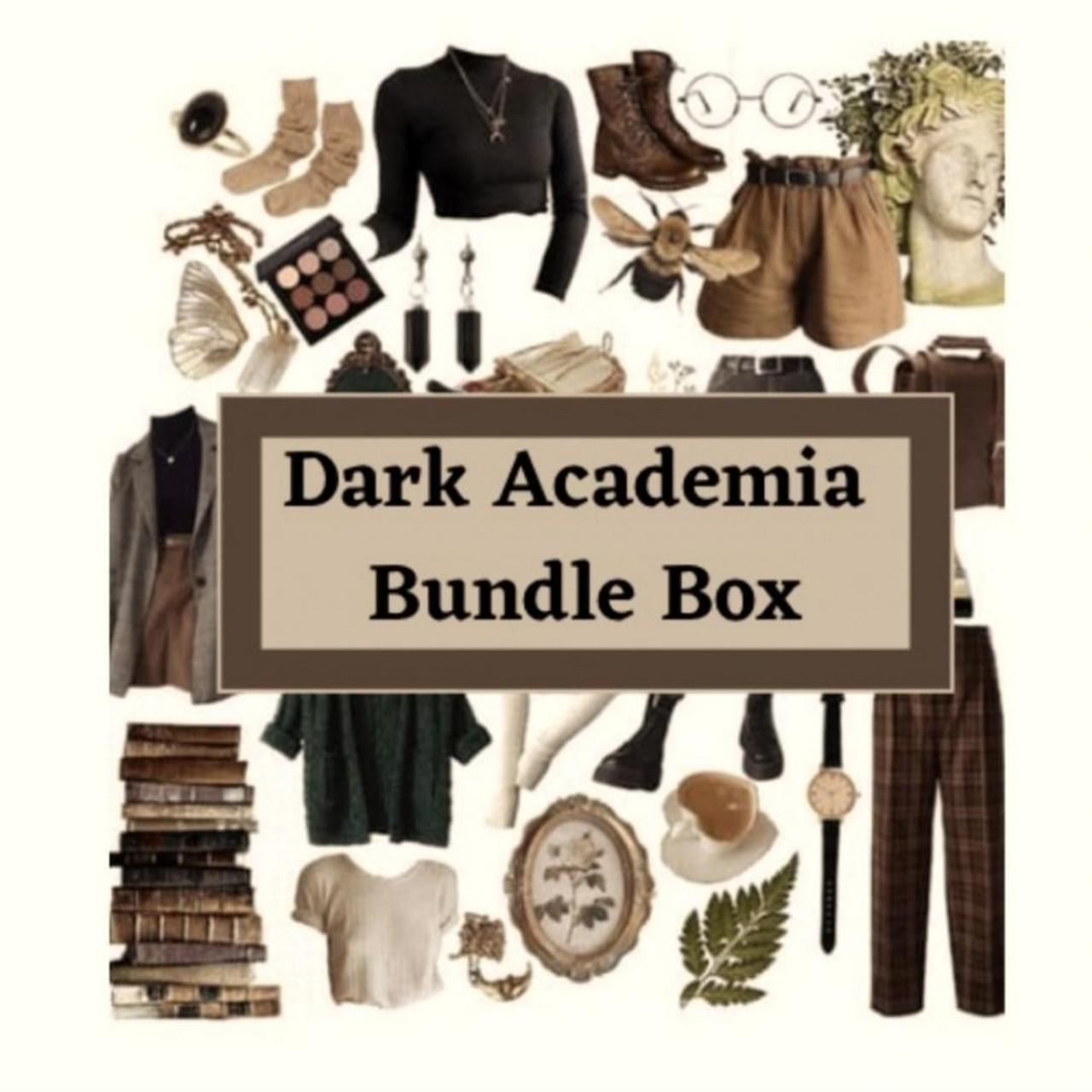 Dark Academia Bundle Box I do three different sizes... - Depop