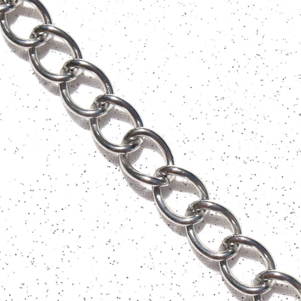 Stainless Steel Twist Chain Necklace! Chain is 100... Depop