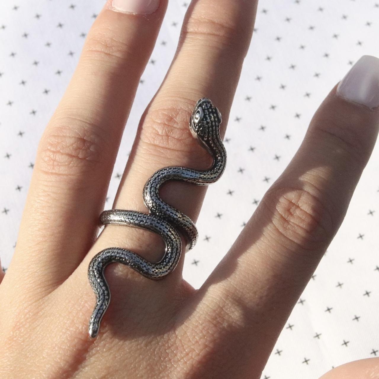 Python Snake Ring! Ring is STAINLESS STEEL! Won’t... - Depop