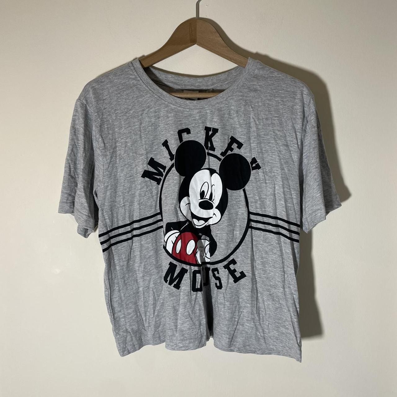 ASOS Disney Mickey Mouse grey t-shirt U.K. size... - Depop