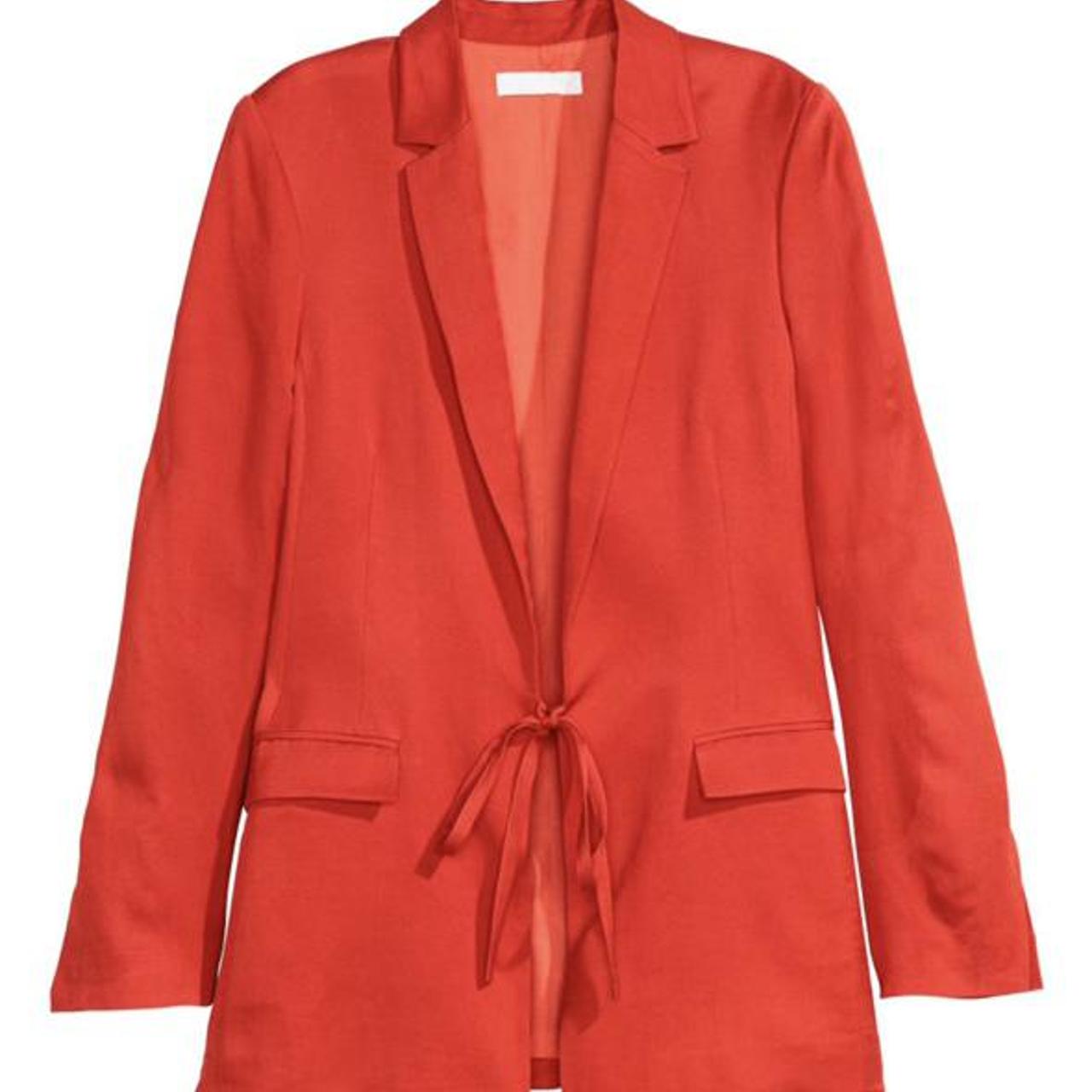 red blazer h&m