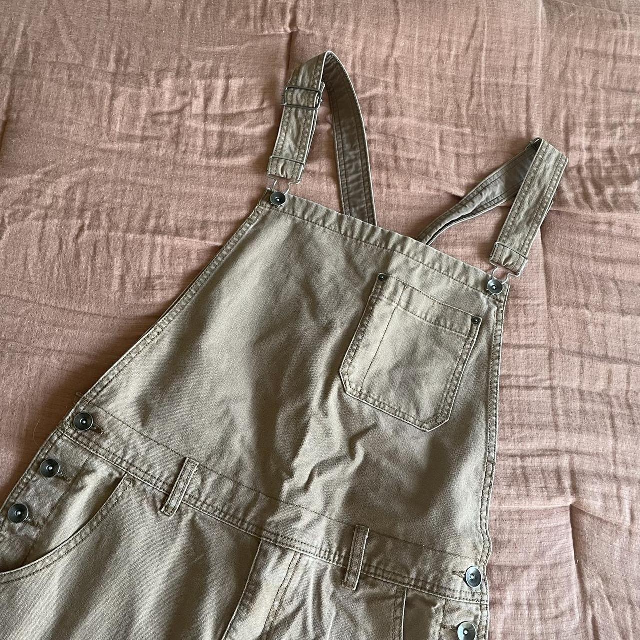 BDG Brown Khaki Overalls 🌷 Free Shipping on this... Depop