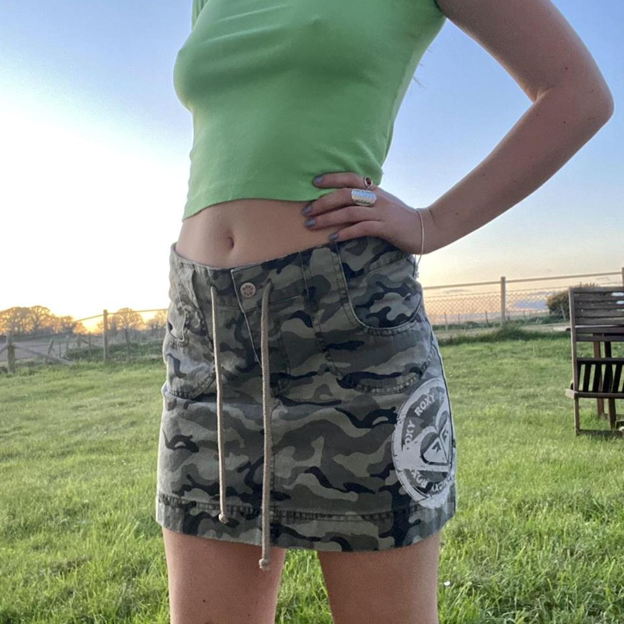 jolt camo skirt