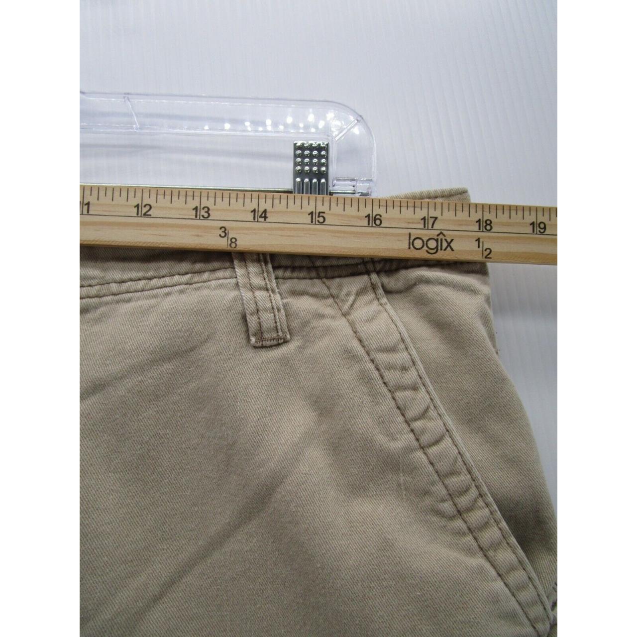 Plugg Shorts Men 36 Beige Y2K 2000s Cargo Outdoor... - Depop