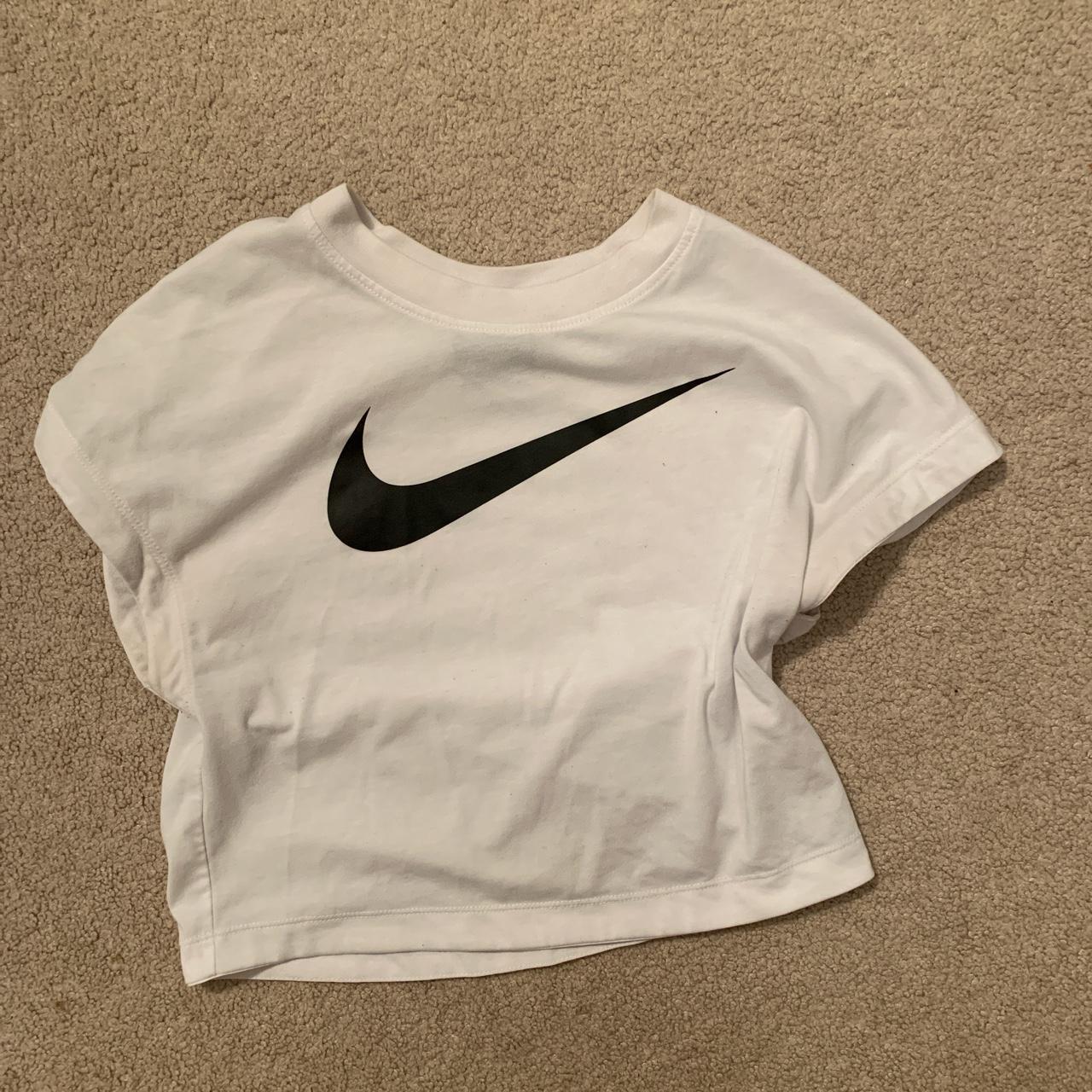 nike crop top just do it