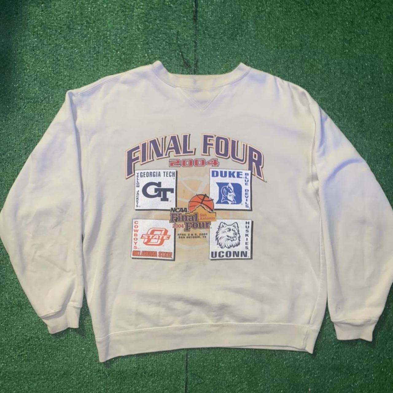 Vintage Louisville Basketball Collegiate Crewneck - Depop