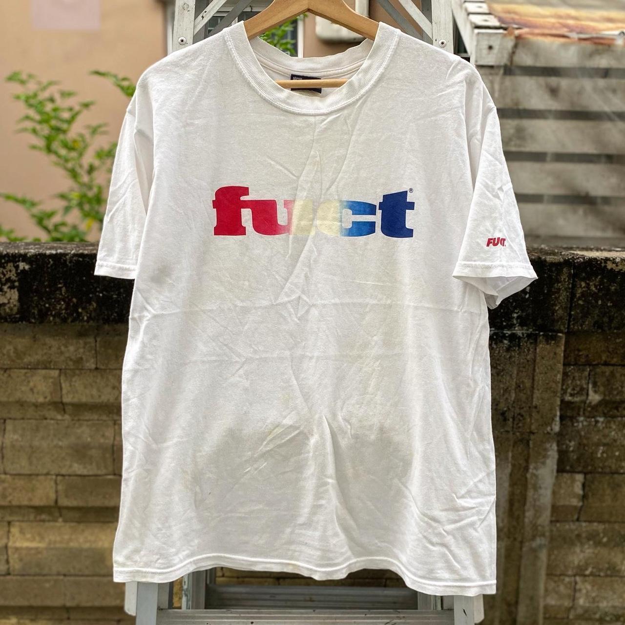 Vintage 90s FUCT Shirt Size L Made in USA Skate Streetwear