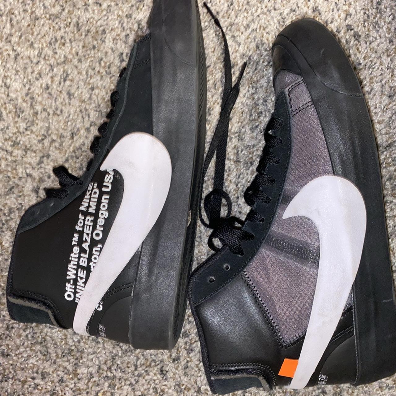 Off white black nike on sale blazer