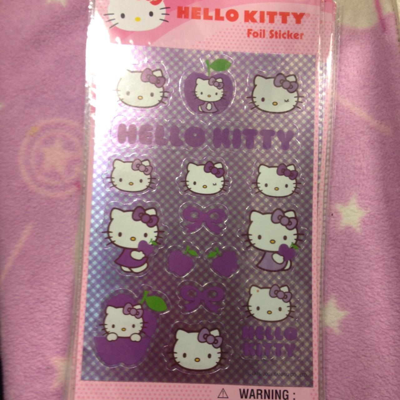 Hello Kitty 10 pack Foil Strips
