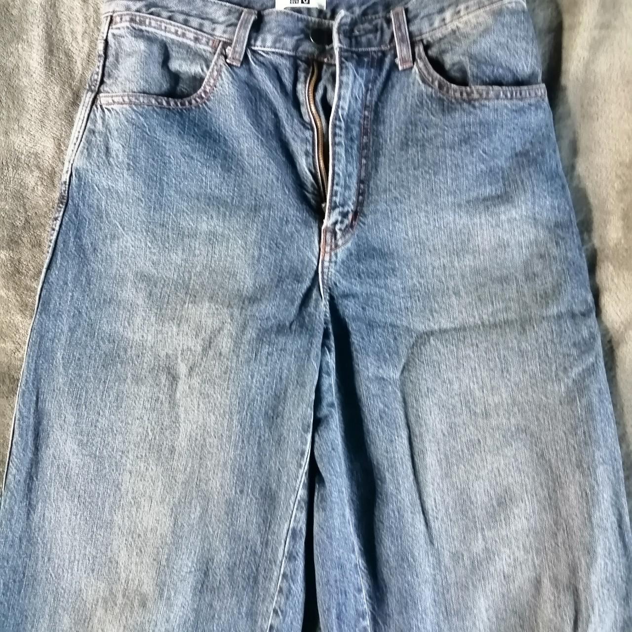 High-waisted baggy grunge skater jeans never worn - Depop