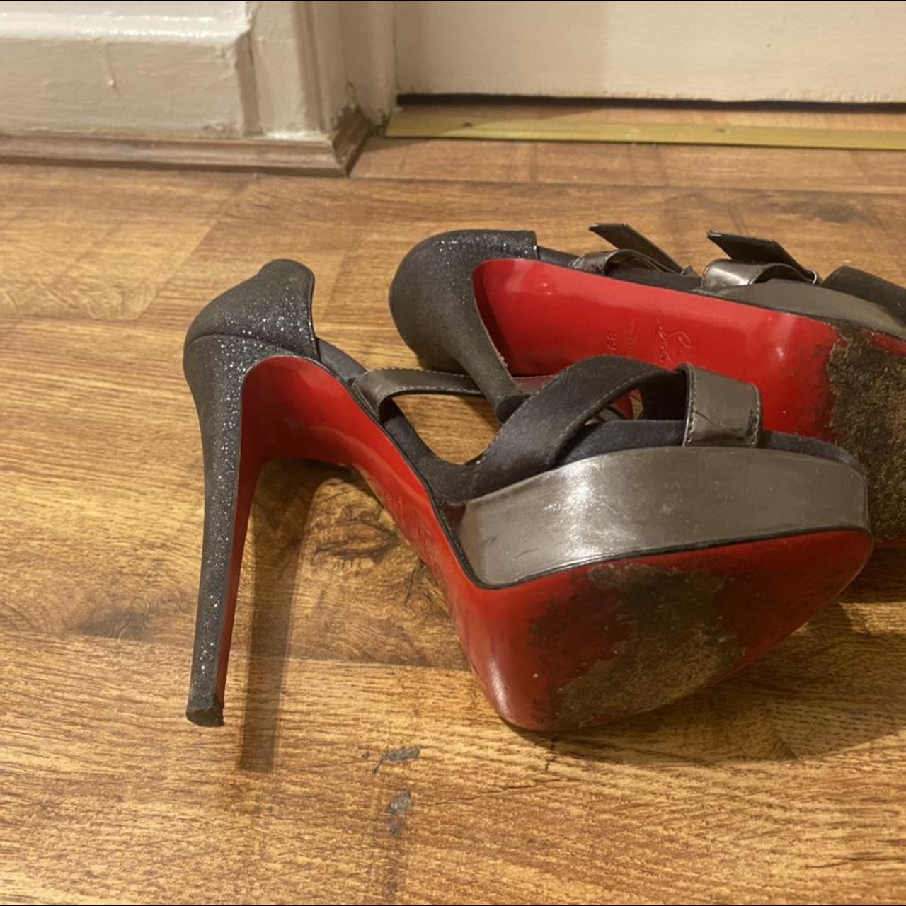 Red bottom Louboutin heels! Size 39 only worn once ❤️ - Depop