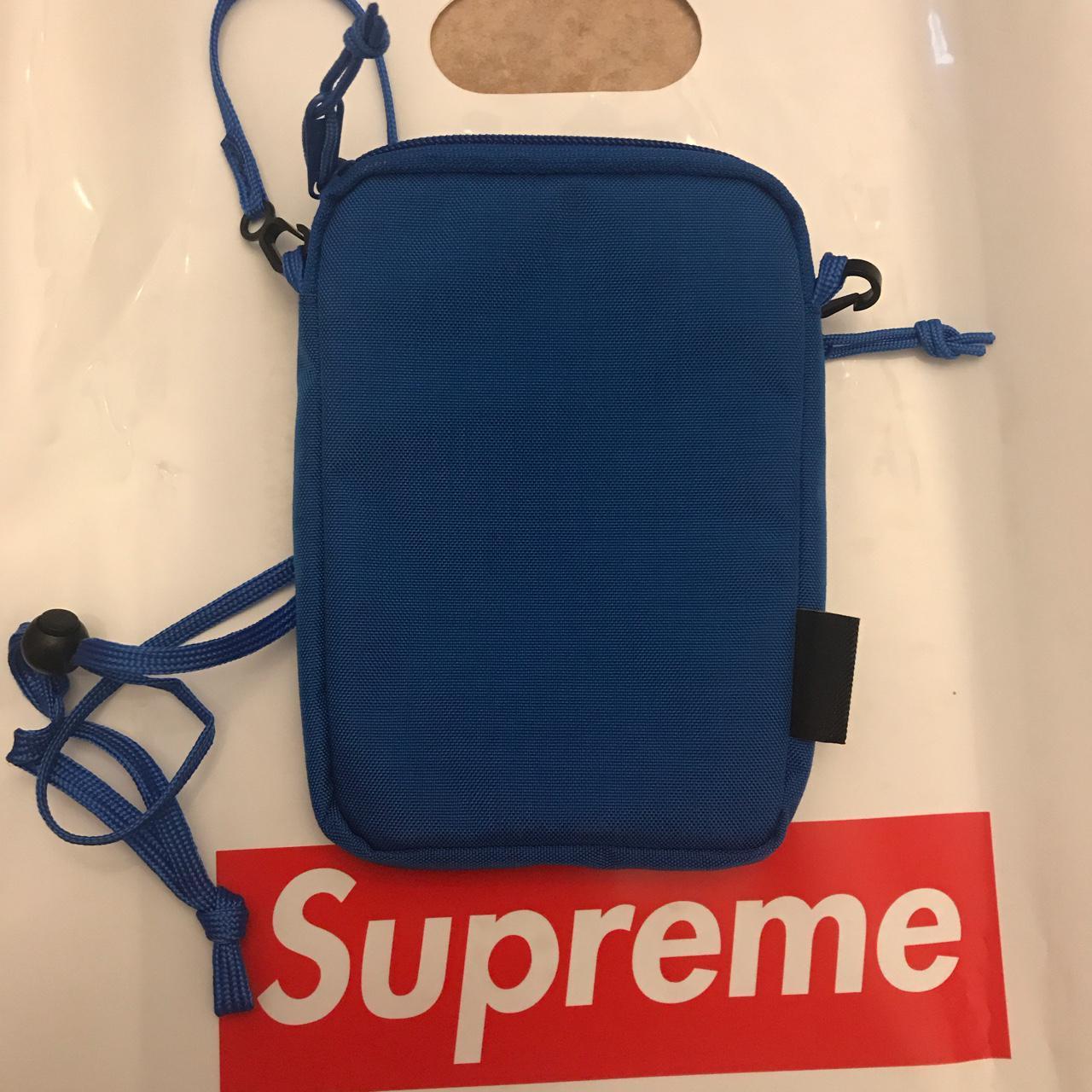 Supreme Utility Pouch Royal SS19 100%... - Depop