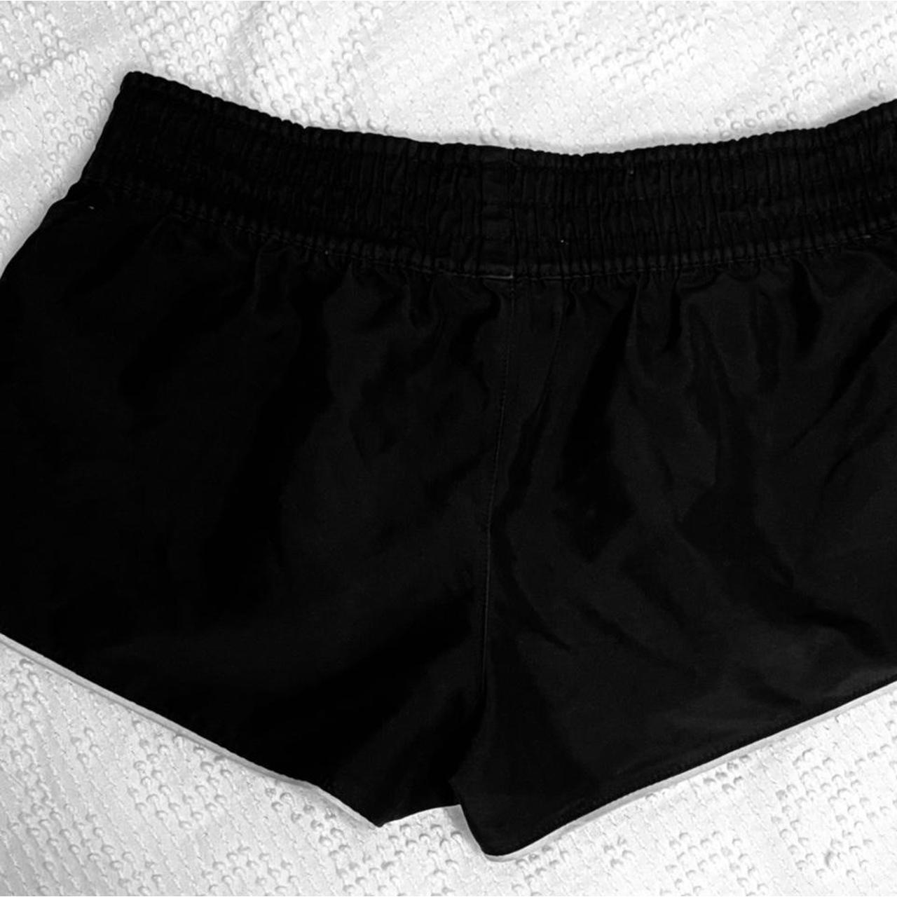 Ocean Pacific Women's Black and White Shorts Depop