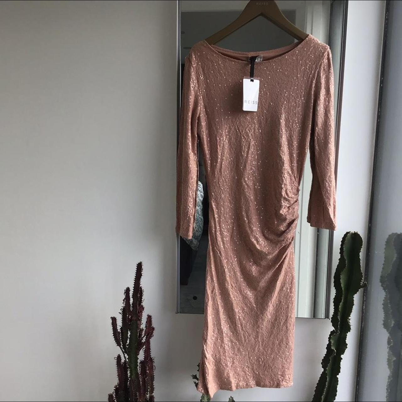 REISS::ワンピース:UK10[RESALE] XSサイズあり【ANGEL R/エンジェルアール】ワンショル/ ギャザー