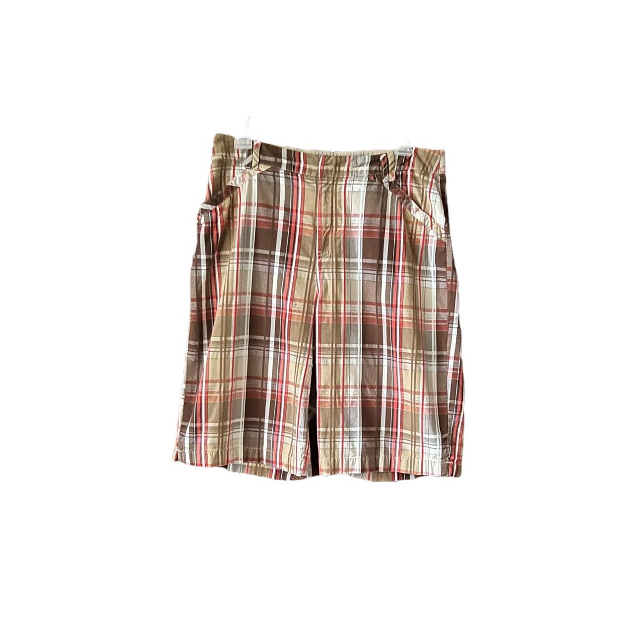 Vintage 80’s Croft and Barlow Brown plaid mom... - Depop