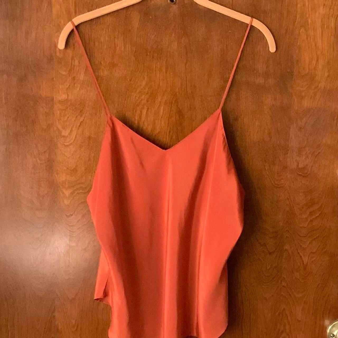 Women's Orange Vest Depop