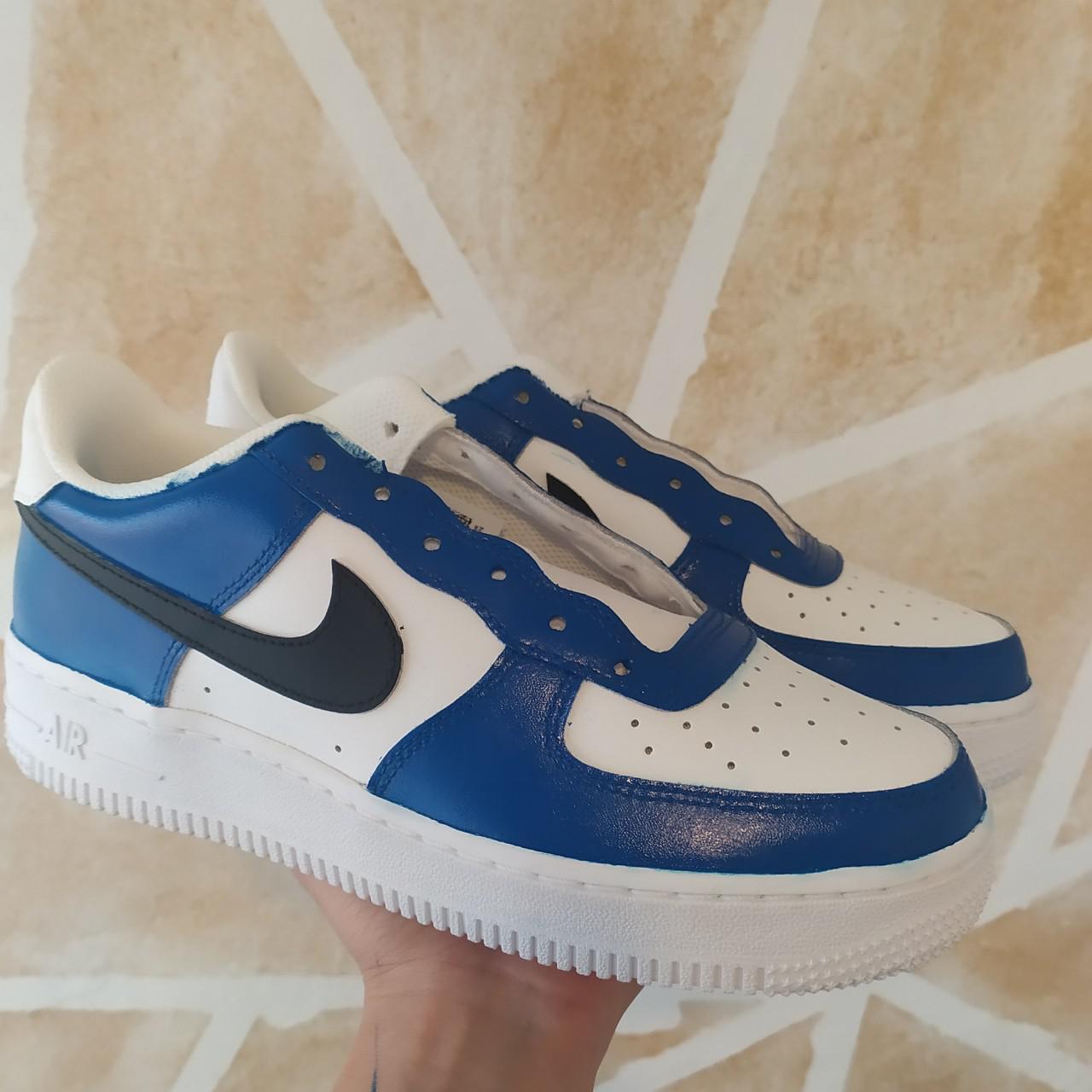 custom painted nike air force ones