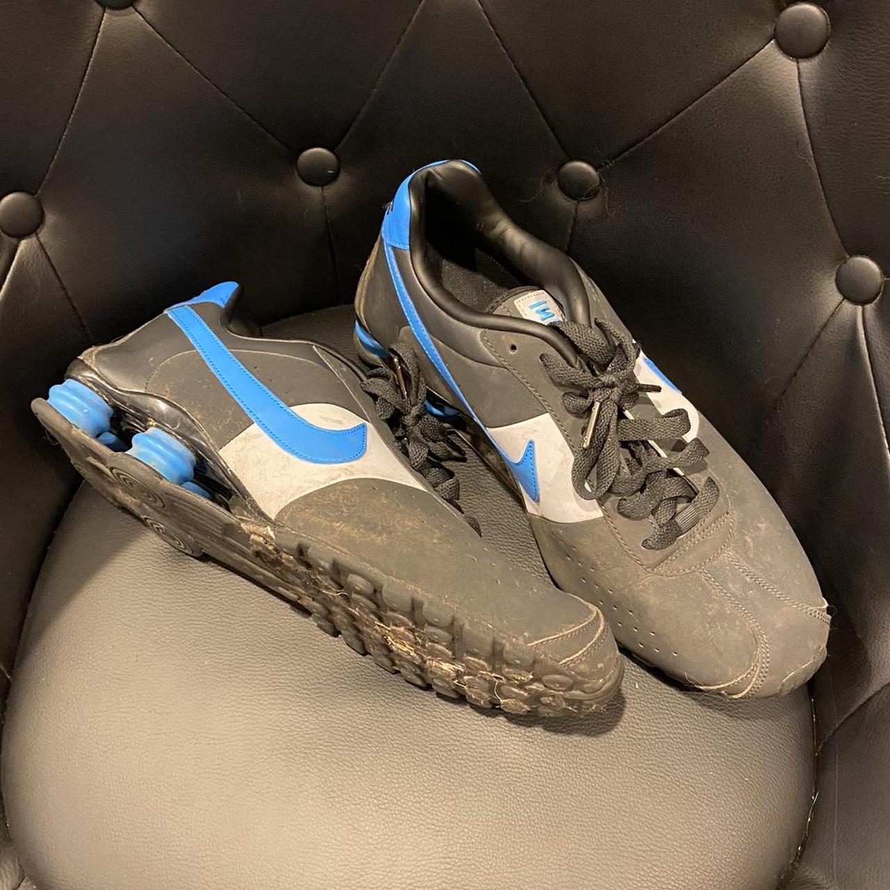 Product Image 1 - Nike Shox Coal/Blue Size 11
These