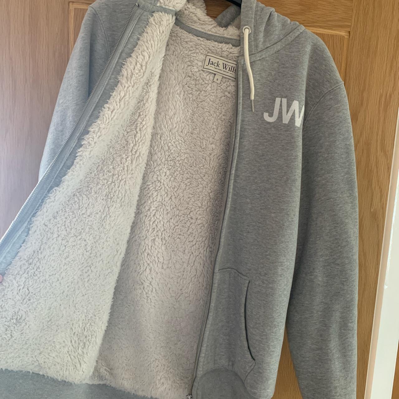 Jack wills sherpa hot sale hoodie mens