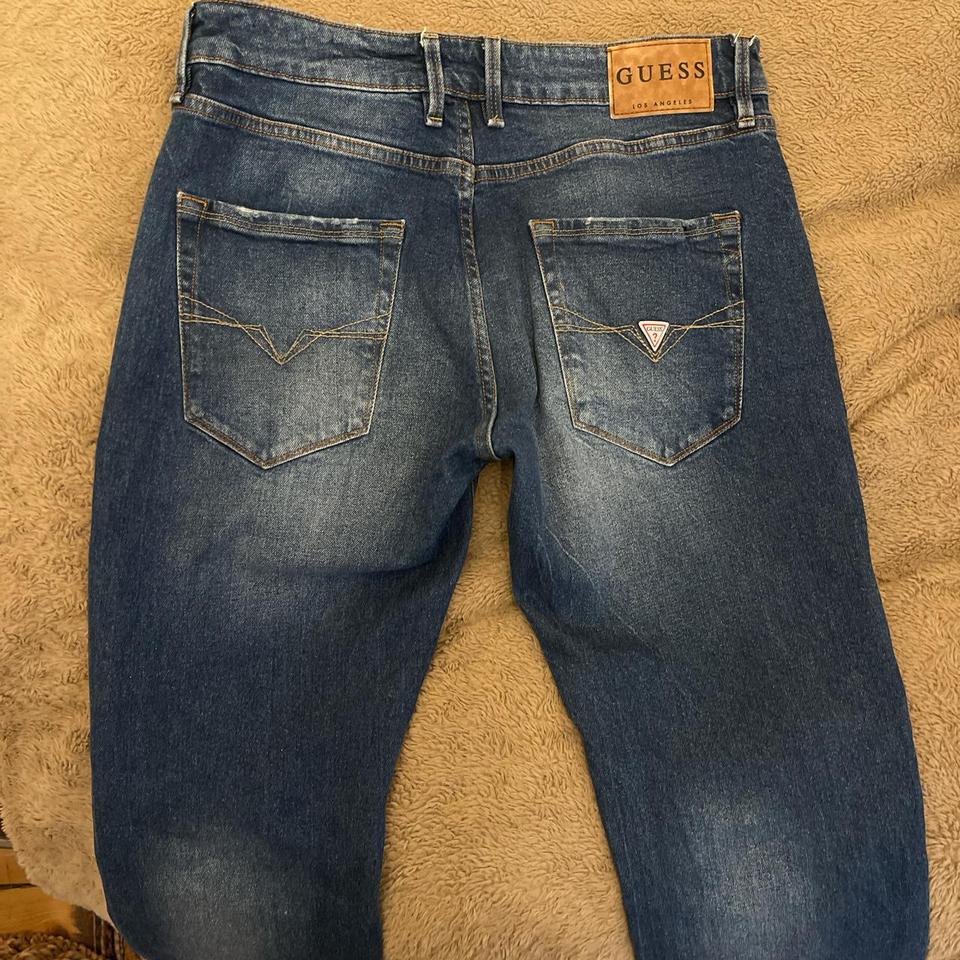 Men's guess Vermont slim straight jeans. I purchased... - Depop