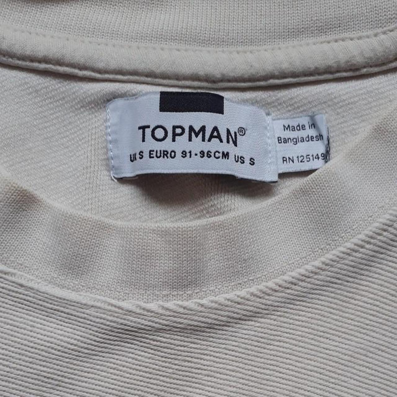 topman white jumper