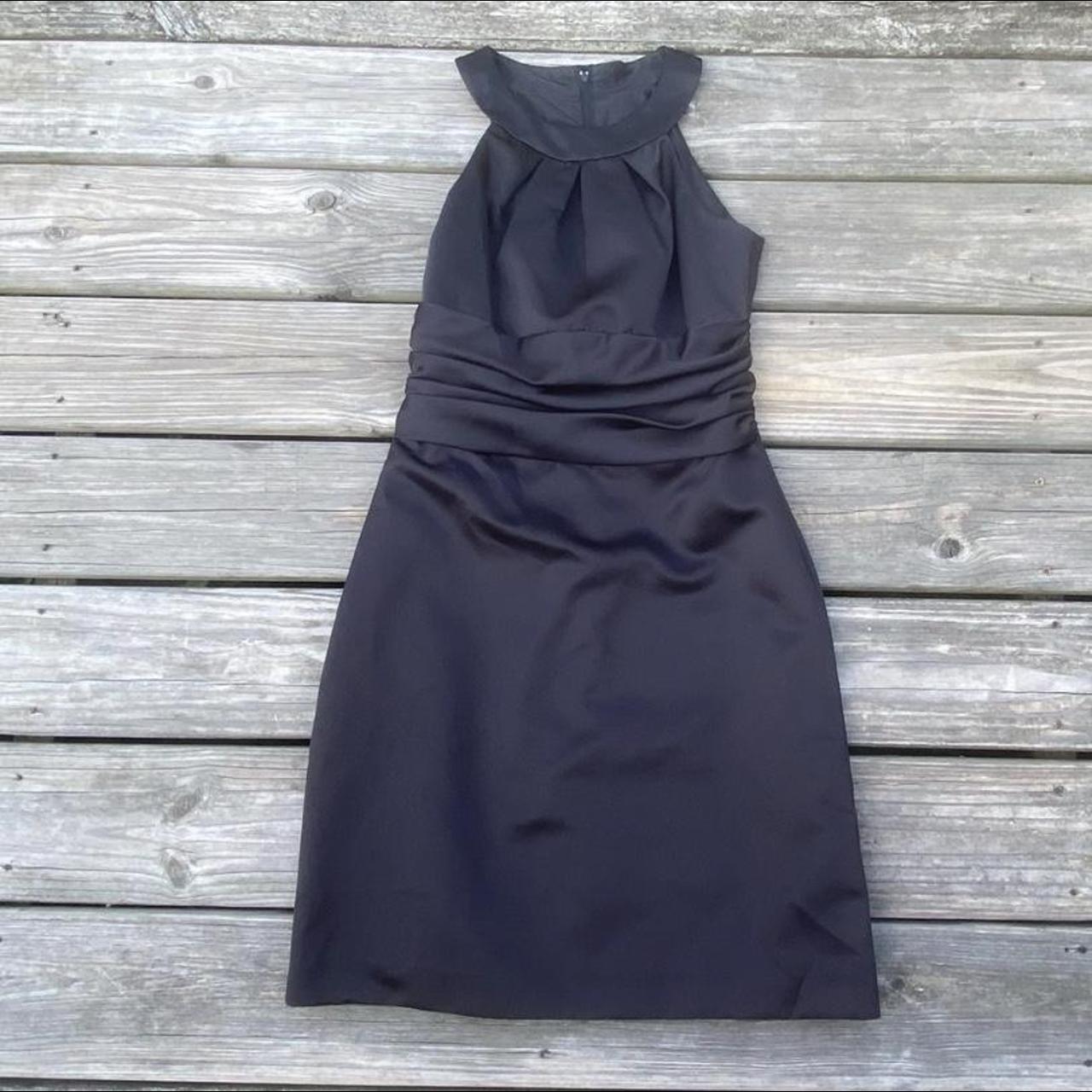 David's bridal black hot sale formal dress