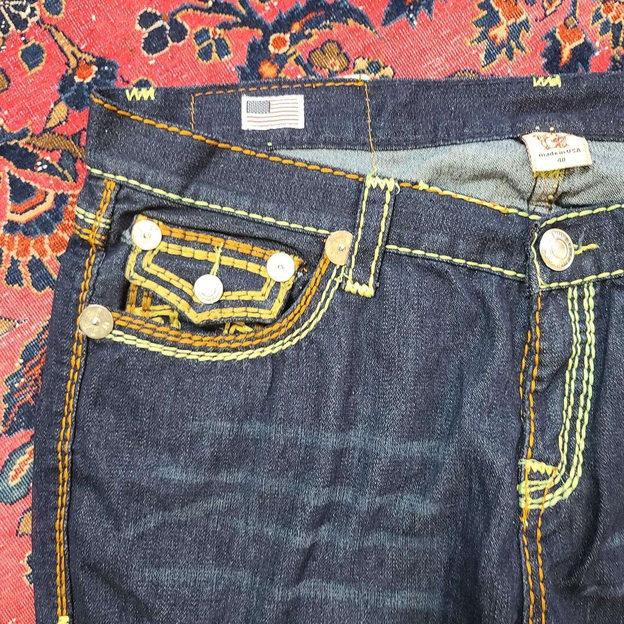 True Religion Ricky Super QT with rare orange and...