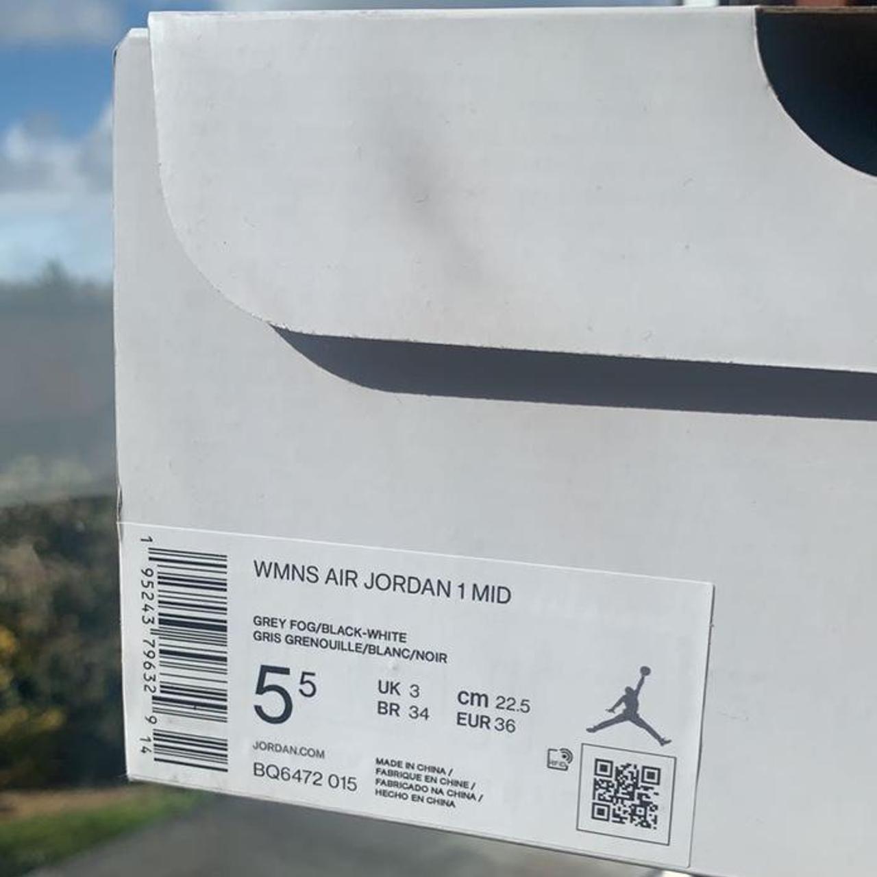 stockx air jordan 1 mid light smoke grey