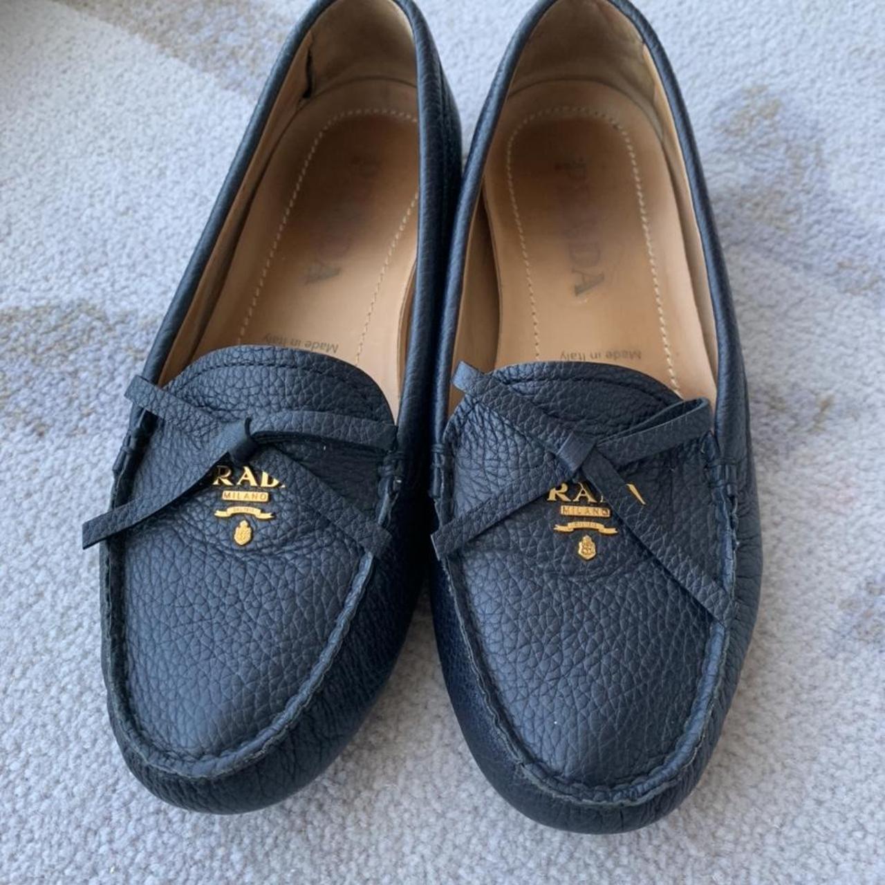 loafers prada women's