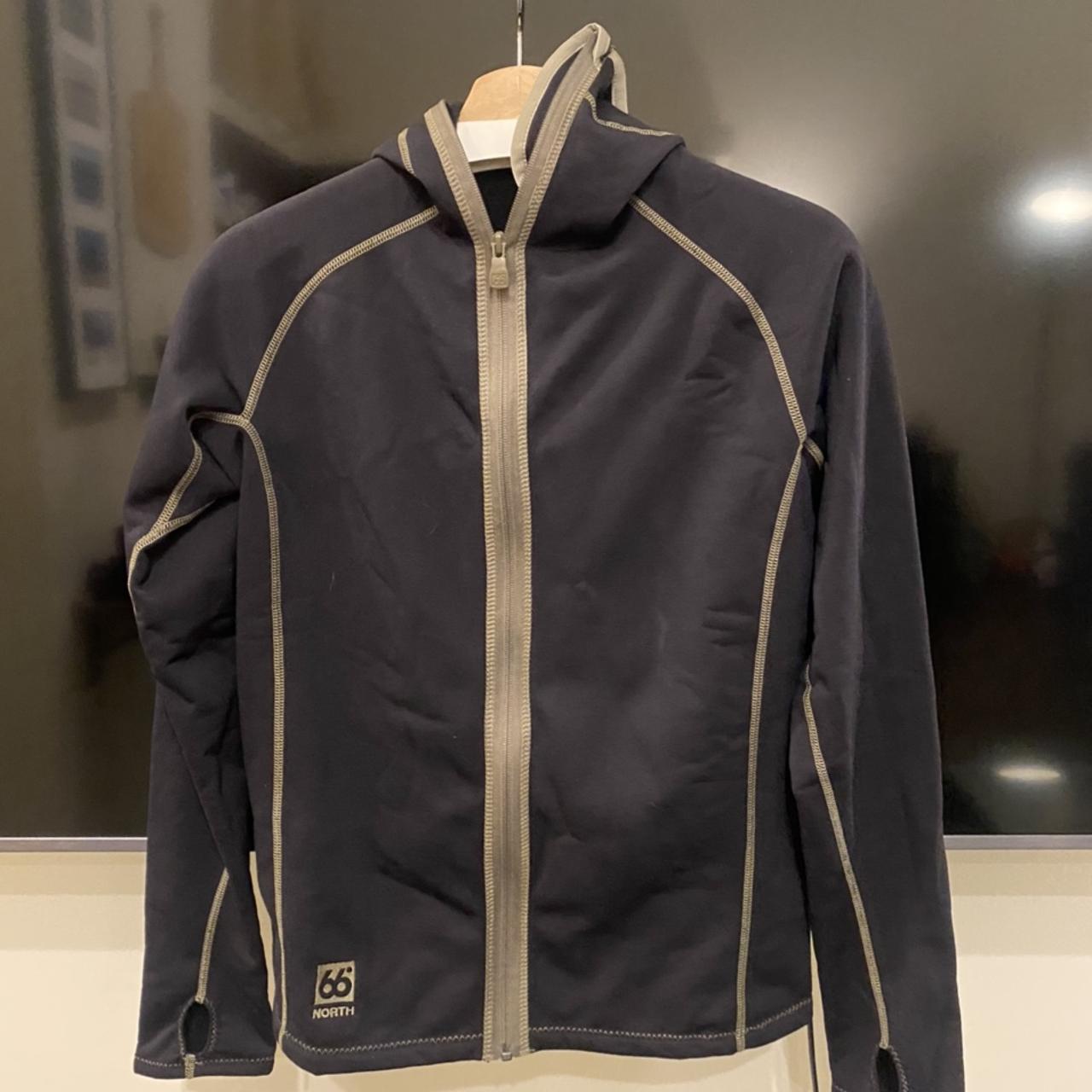 66North Vik Hooded Jacket - this full zip fleece | Depop