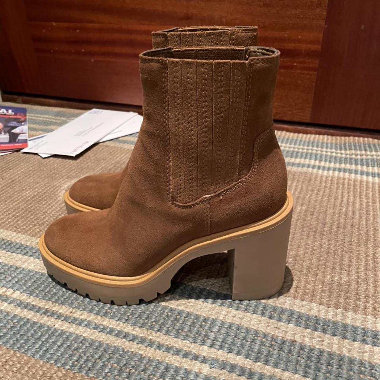 Dolce Vita Caster H2O booties in Camel - Main Image