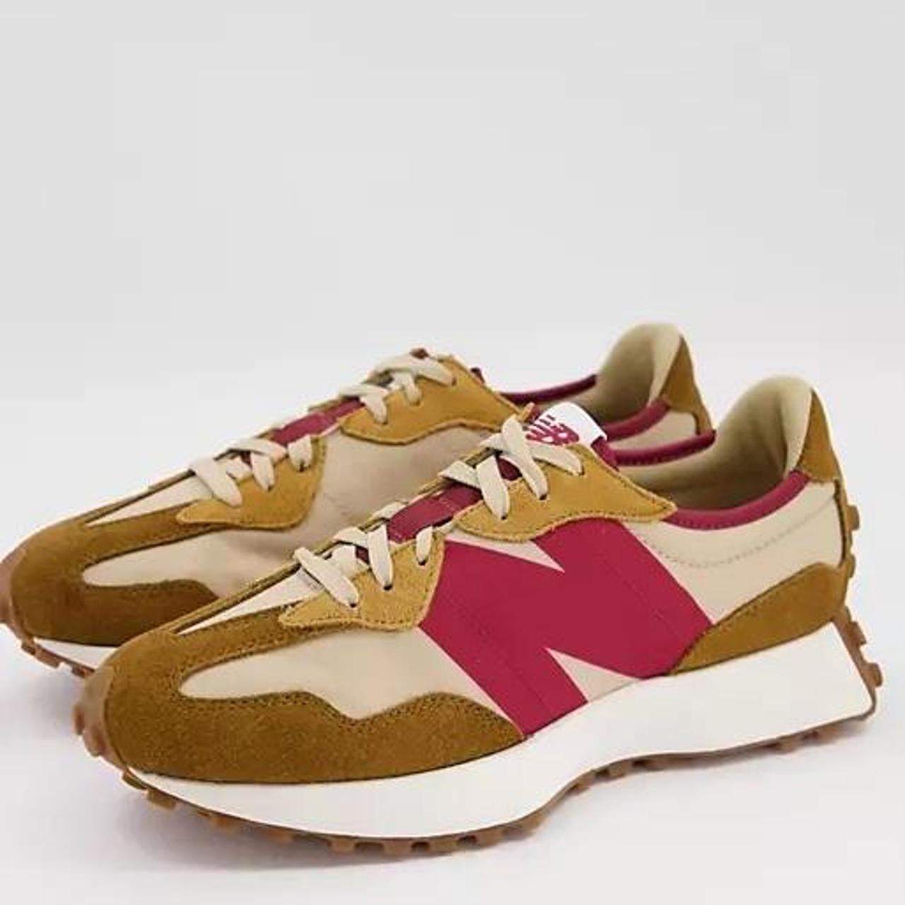 new balance royal tenenbaums 327 trainers in tan