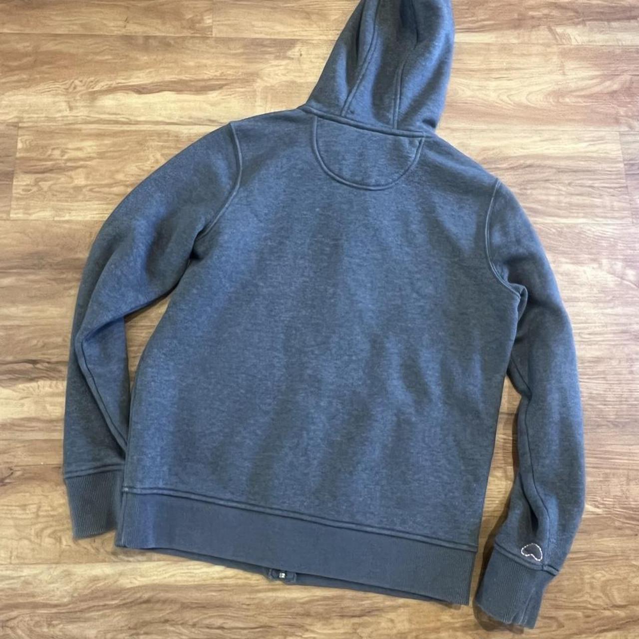 Carhartt Zip-Up Hoodie -Dark Grey - Men's Small Or... - Depop