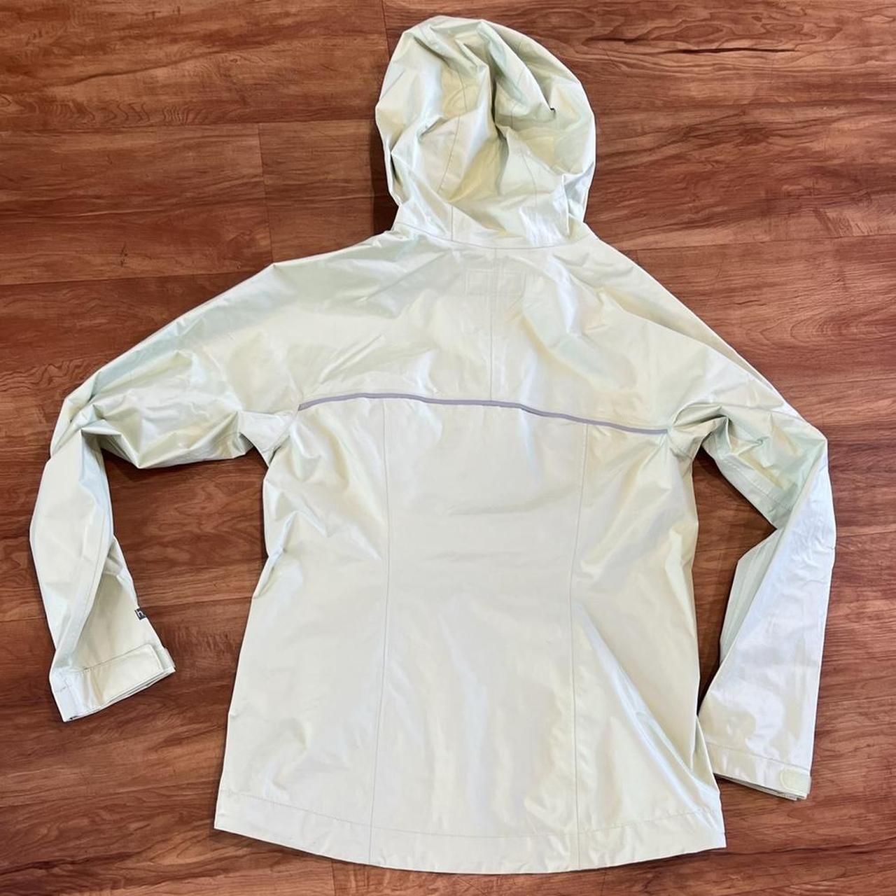 Patagonia H2NO Rain Jacket Light Green Kids... Depop