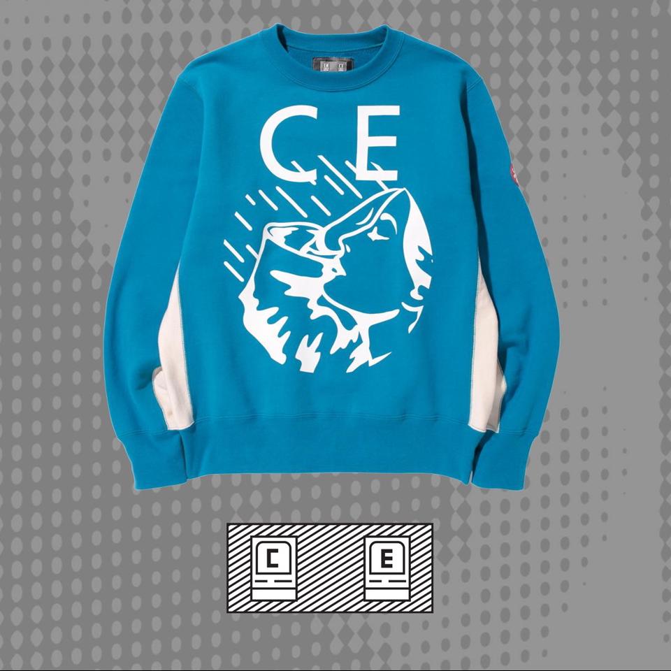 CAV EMPT PRE COG CREWNECK (BLUE) Bought in... - Depop