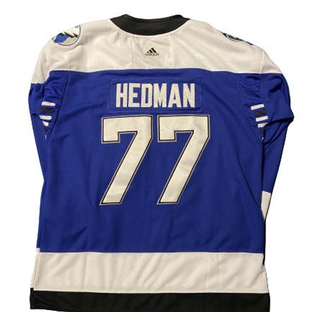 Tampa Bay Lightning Reverse Retro Victor Hedman - Depop