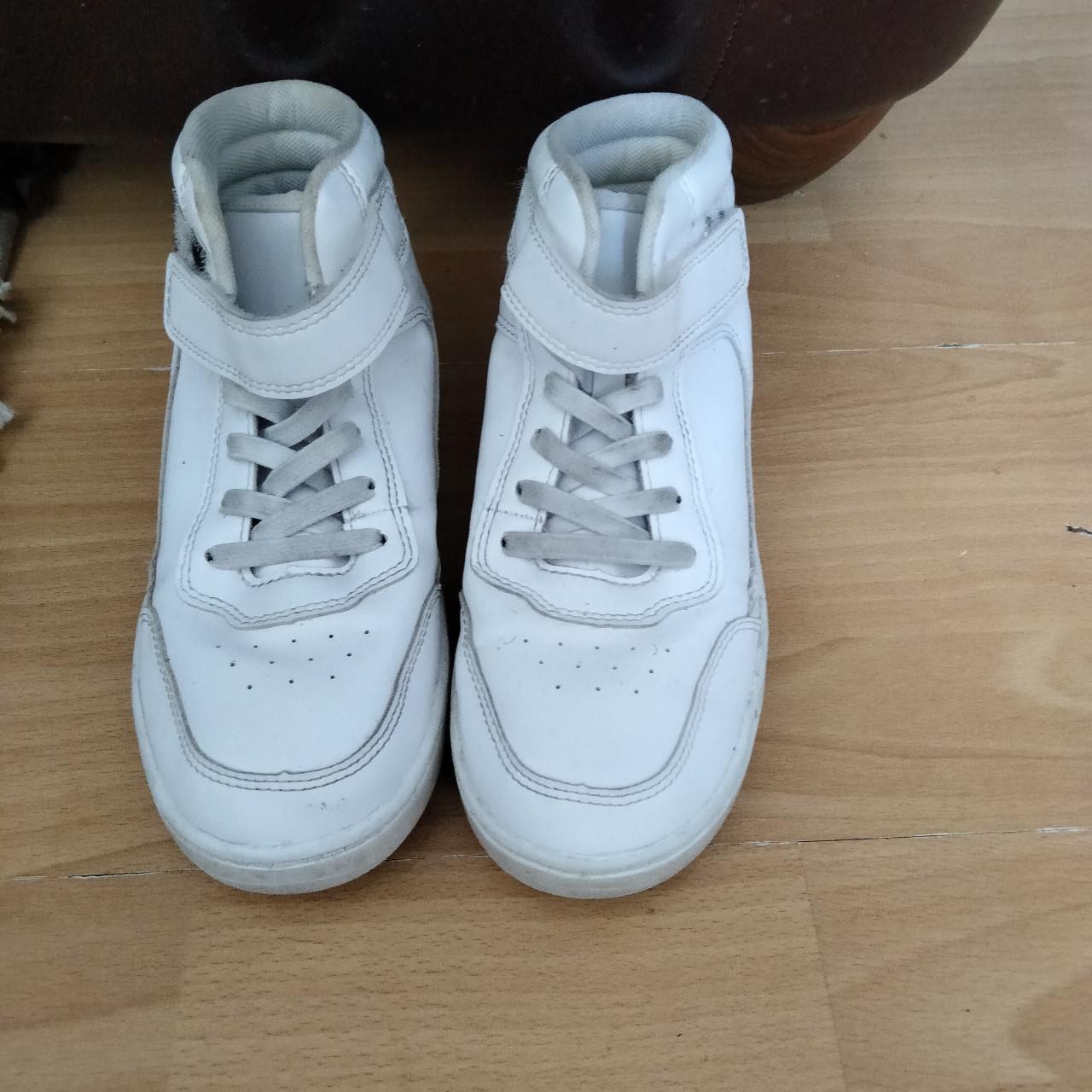 Boys white trainers deals size 1