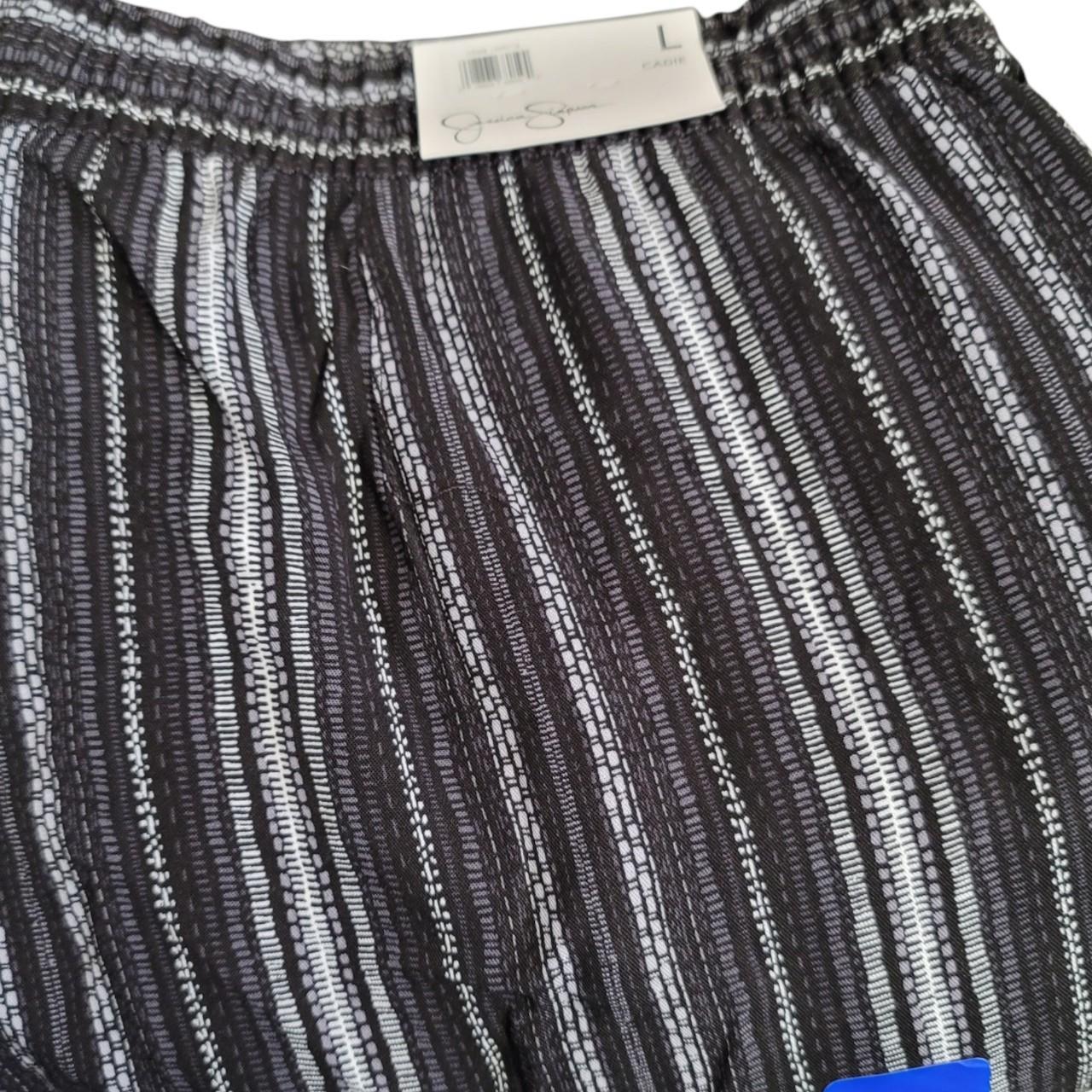 Jessica Simpson Black and White Cadie Pants Super... - Depop