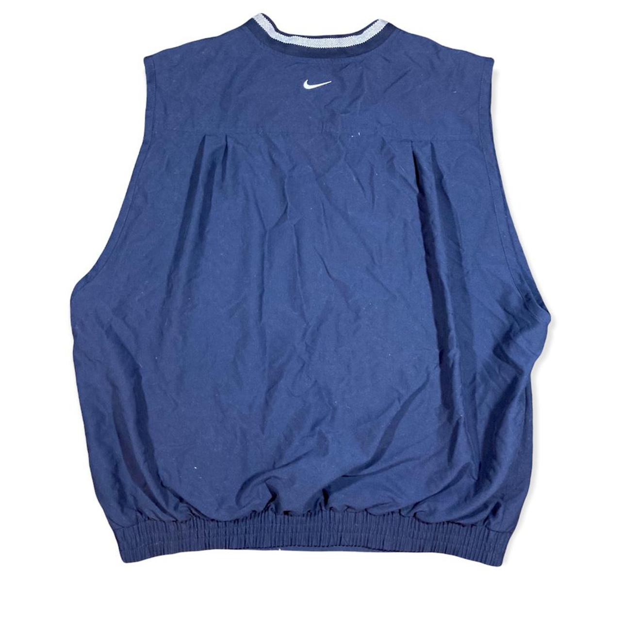 Nike Men's Navy and White Gilet (2)