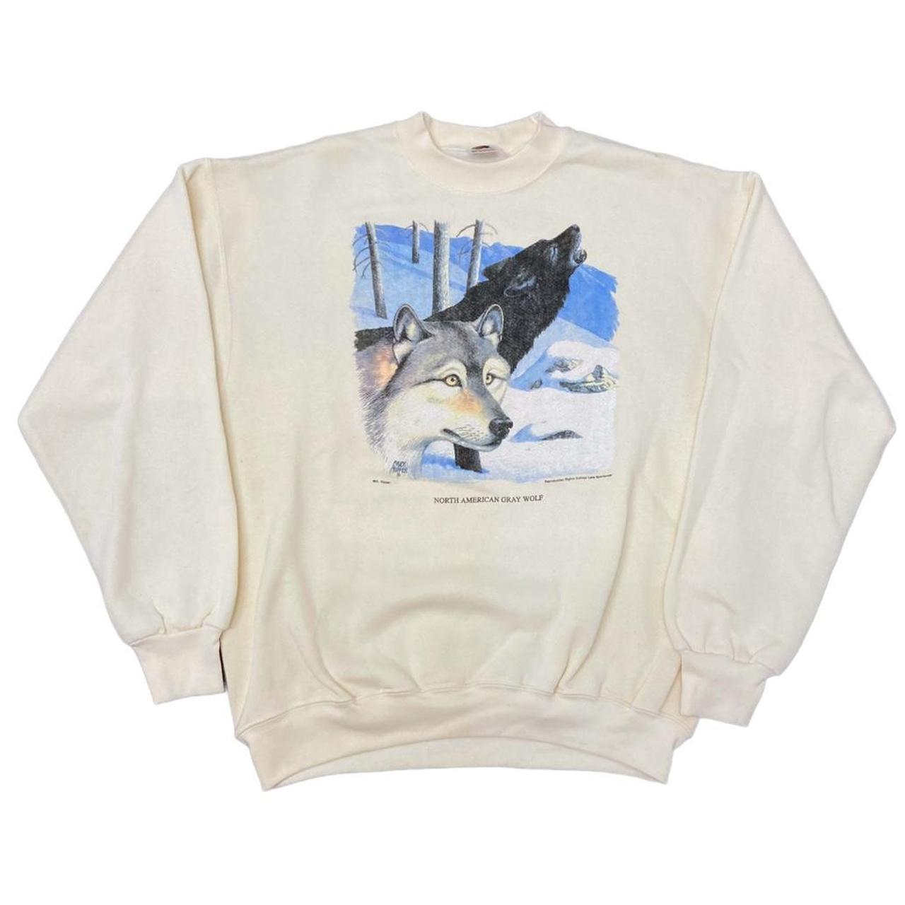 Product Image 1 - Vintage Wolf Crewneck Sweatshirt. Vintage