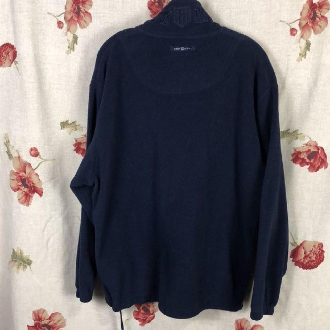 Gant USA Rugger Fleece Dark Blue Pull Over... Depop