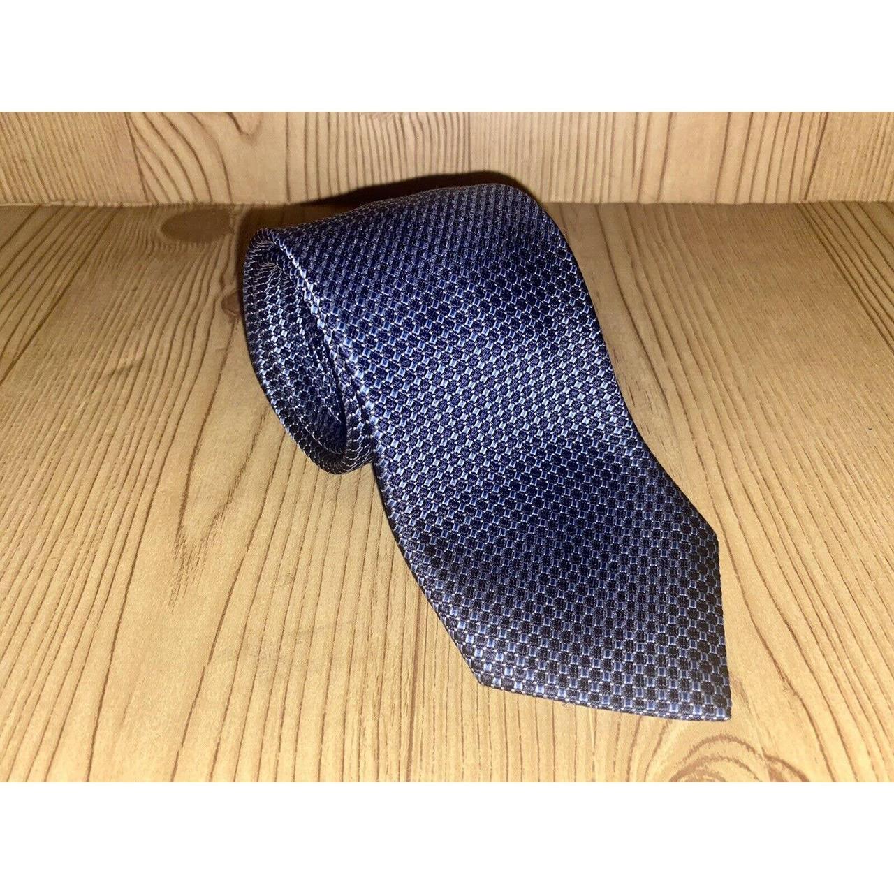 brioni blue tie