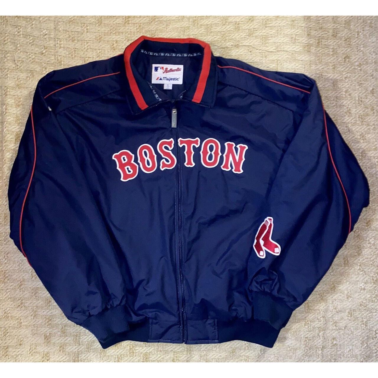 Boston Red Sox Majestic Bomber Jacket MLB Mens XL