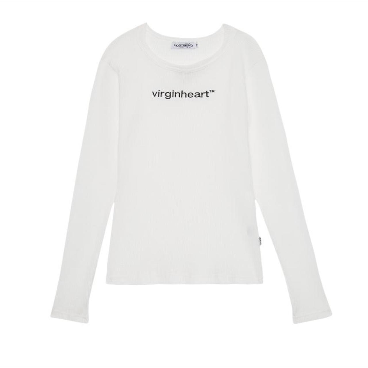 Virginheart trademark long sleeve Not too thin, not... - Depop